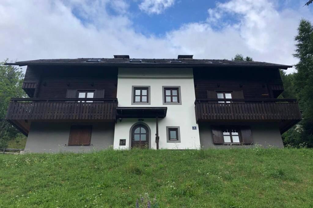 Appartement Mit Huettenflair Sankt Oswald  Bagian luar foto